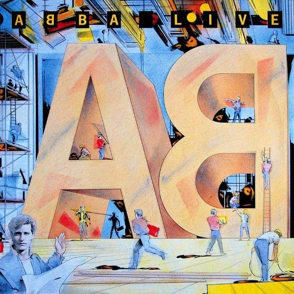 Live album cover