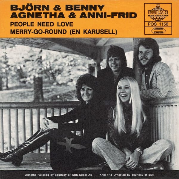 People Need Love / Merry‐Go‐Round (En karusell) album cover