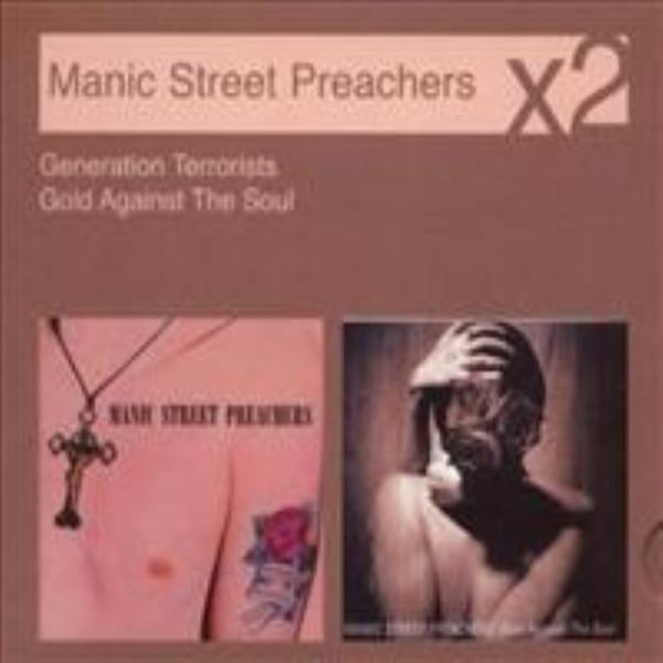 Manic Street Preachers × 2: Generation Terrorists / Gold Against the Soul cover