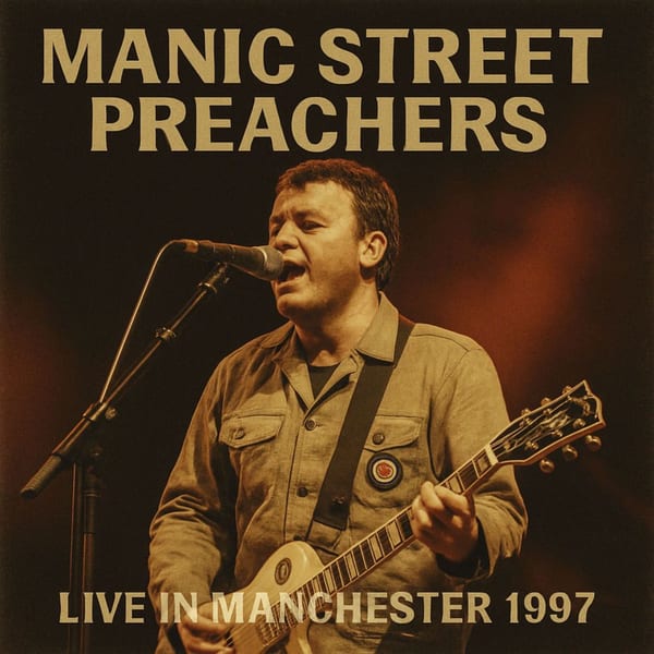 Live in Manchester 1997 cover