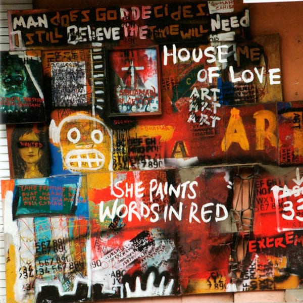 She Paints Words in Red cover