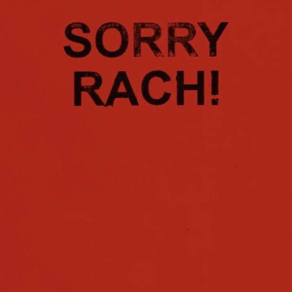 SORRY RACH! album cover