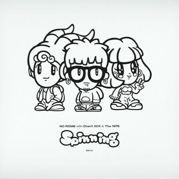 Spinning (with Charli XCX & The 1975) cover