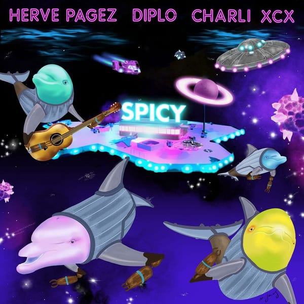 Spicy (with Diplo & Charli XCX) cover