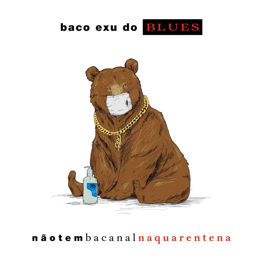 Não Tem Bacanal na Quarentena cover