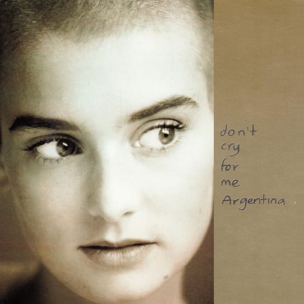 Don't Cry for Me Argentina cover