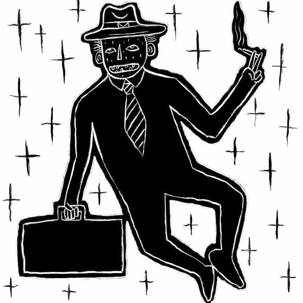 God's Away On Business (Live) cover