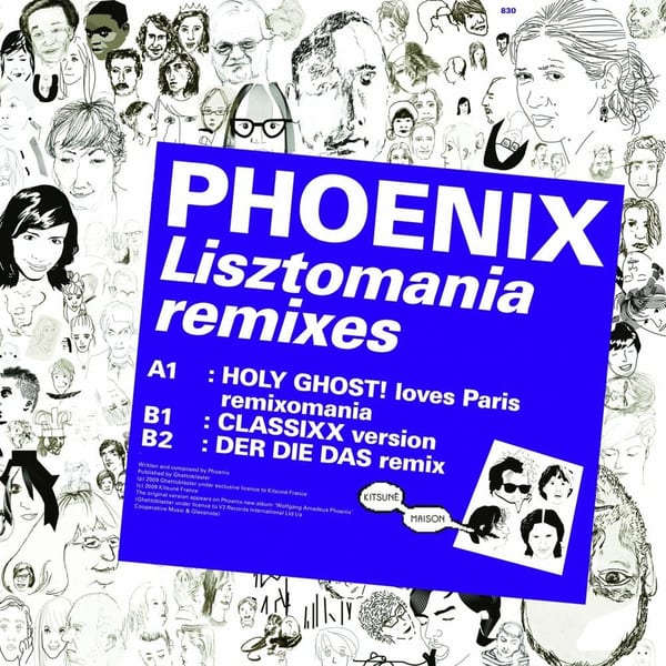 Kitsuné: Lisztomania (Remixes) album cover