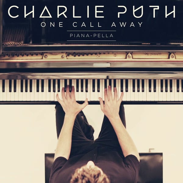One Call Away (Piana-pella) cover
