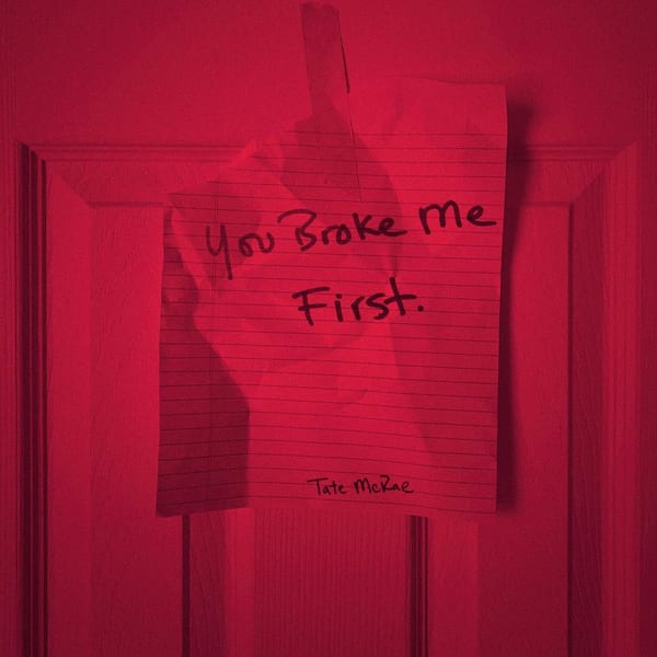 you broke me first cover