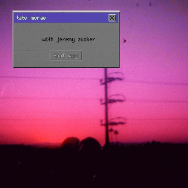 that way (with Jeremy Zucker) cover
