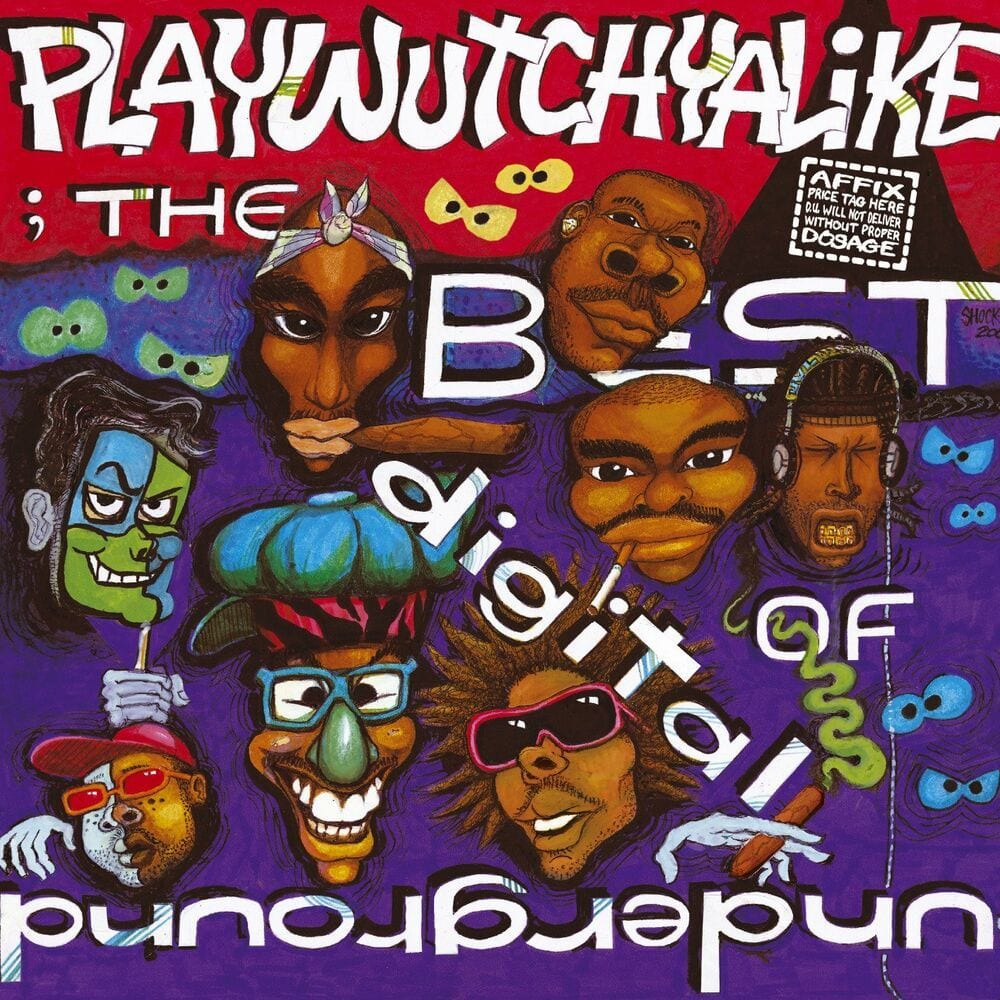 The Best Of Digital Underground: Playwutchyalike cover