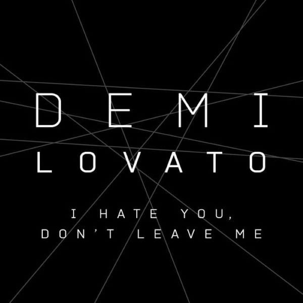 I Hate You, Don't Leave Me cover