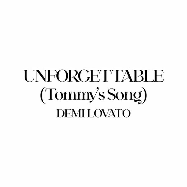 Unforgettable (Tommy’s Song) album cover