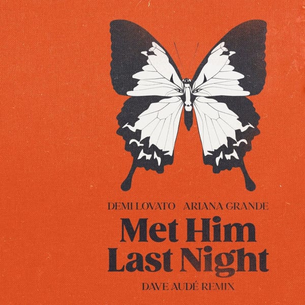 Met Him Last Night (Dave Audé Remix) album cover