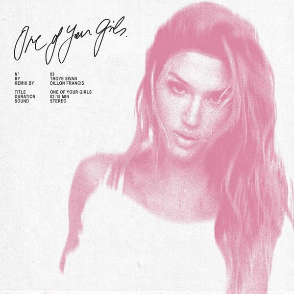 One Of Your Girls (Dillon Francis Remix) cover