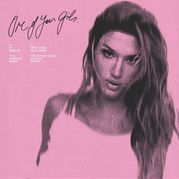 One Of Your Girls (Felix Jaehn Remix) cover