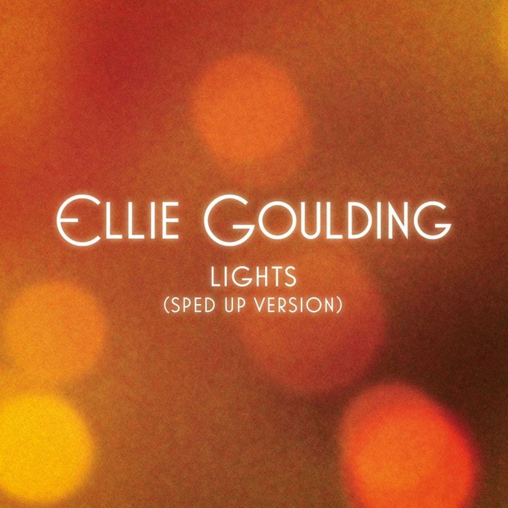 Lights (Sped Up Version) cover