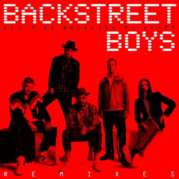Don't Go Breaking My Heart (The Remixes) cover