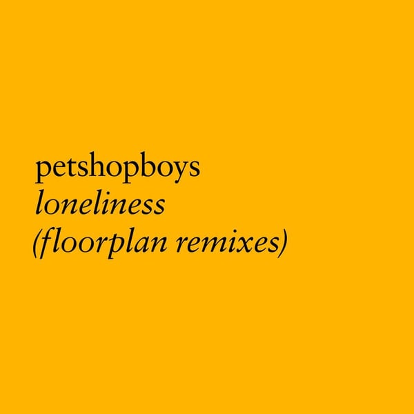 Loneliness (Floorplan remixes) cover