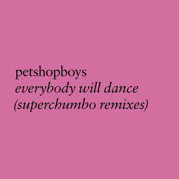 Everybody will dance (Superchumbo remixes) cover