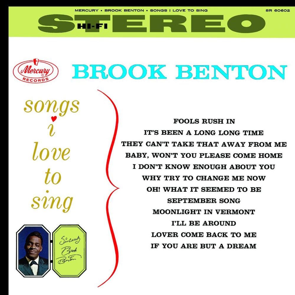 Songs I Love to Sing cover