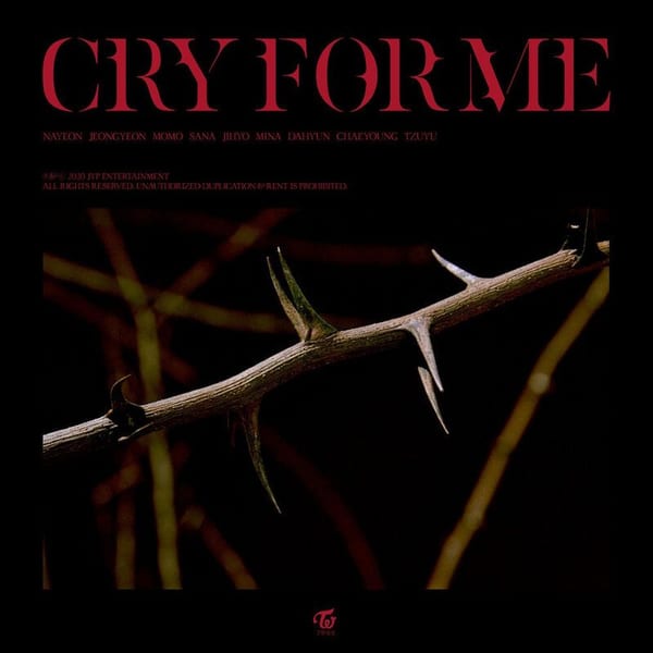CRY FOR ME cover