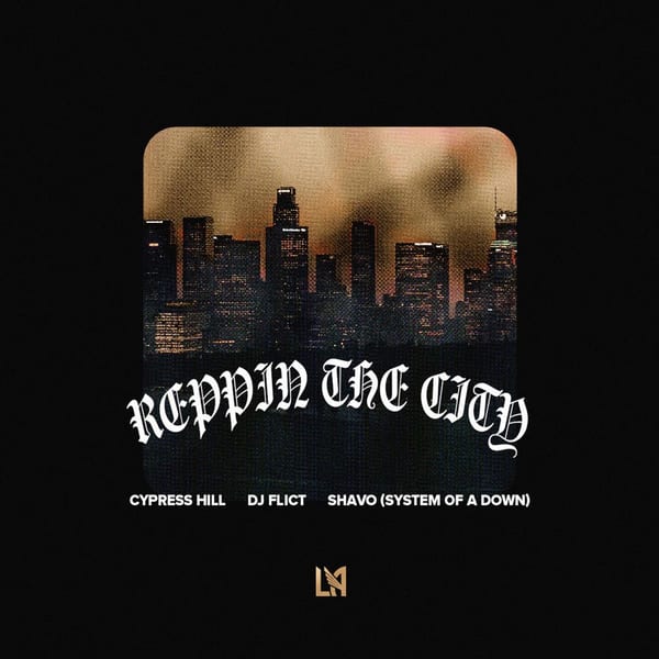 REPPIN THE CITY (LAFC) cover