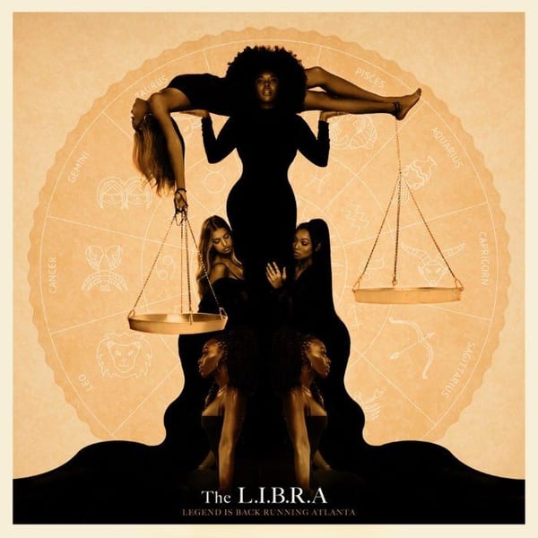 The L.I.B.R.A. (Legend Is Back Running Atlanta) cover