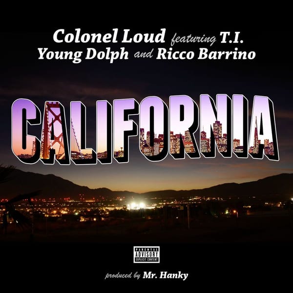 California (Ft. Ricco Barrino) - Single cover