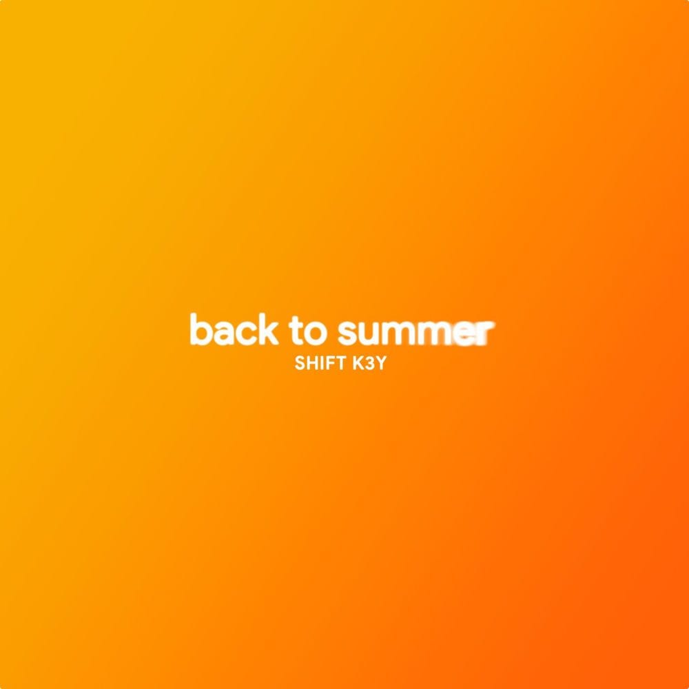 Back To Summer cover