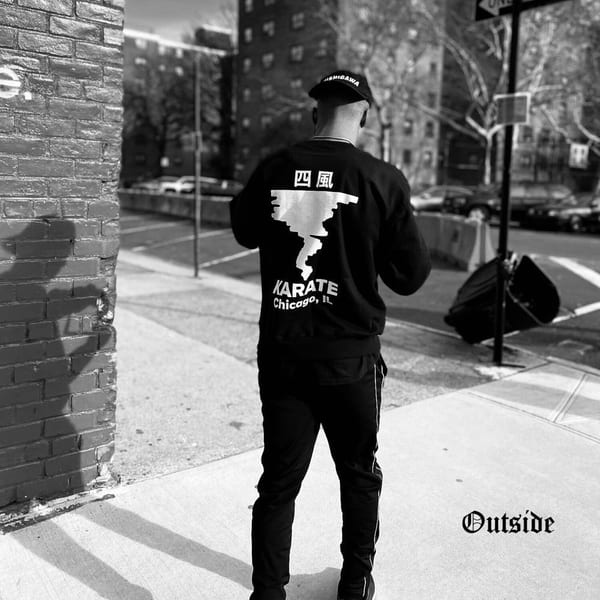 Outside album cover
