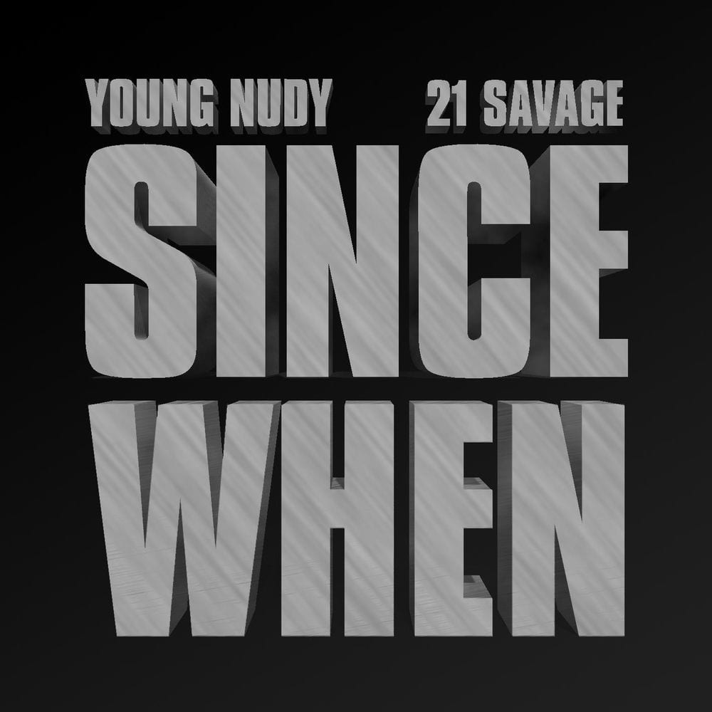 Since When (feat. 21 Savage) cover