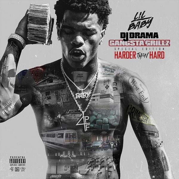 Harder Than Harder: Gangsta Grillz cover
