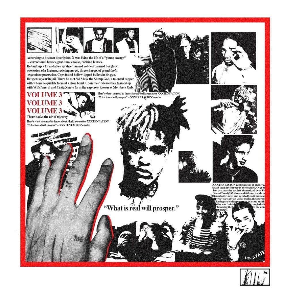 XXXTENTACION Presents: Members Only, Vol. 3 cover