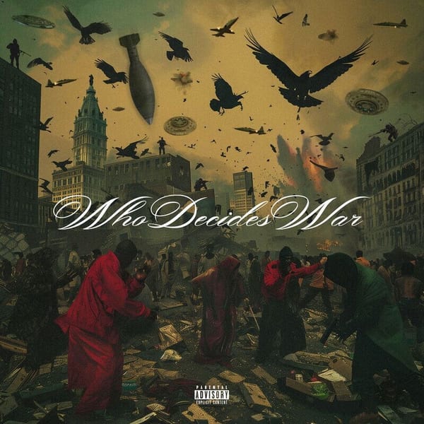WHO DECIDES WAR cover
