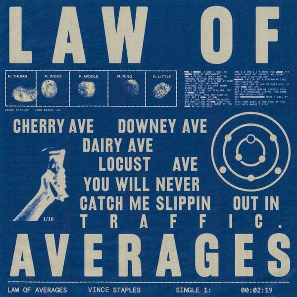 LAW OF AVERAGES cover