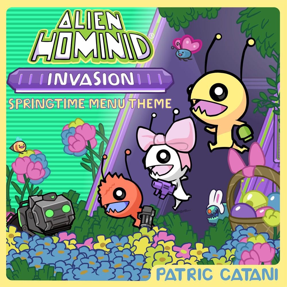 Alien Hominid Invasion - Springtime Menu Theme cover