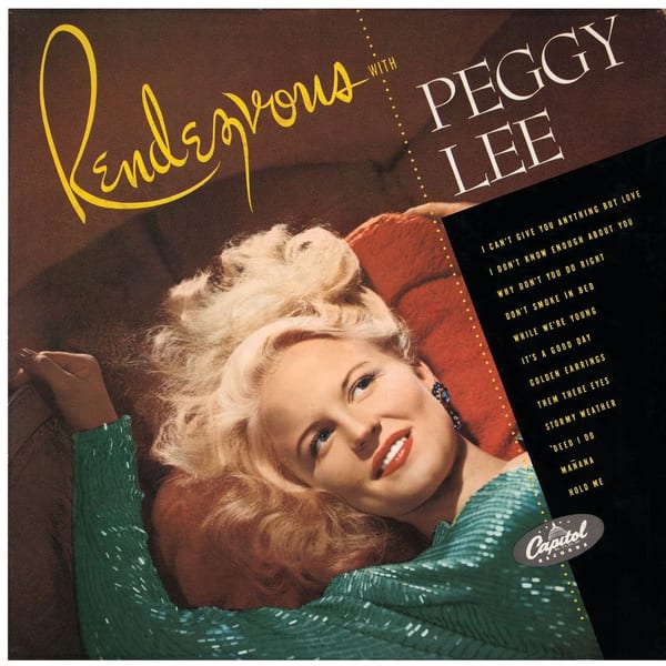 Rendezvous with Peggy Lee cover