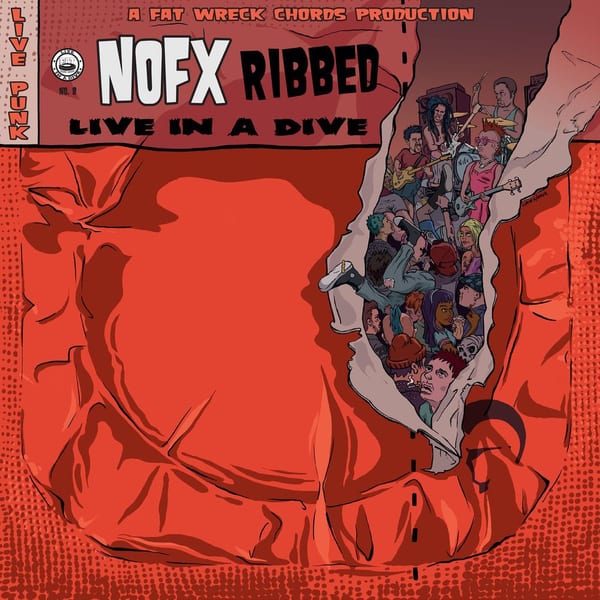 Ribbed – Live in a Dive cover