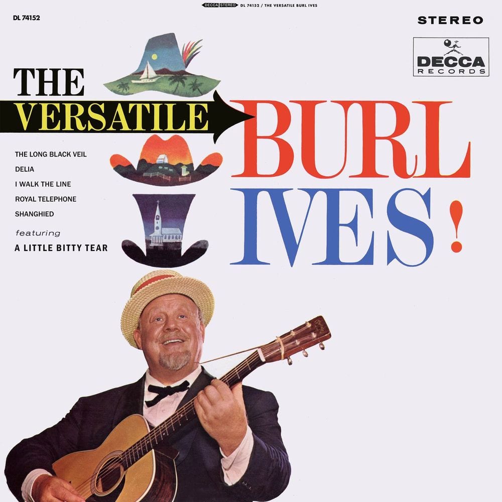 The Versatile Burl Ives cover