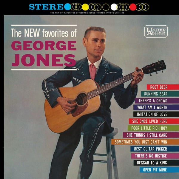 The New Favorites of George Jones cover