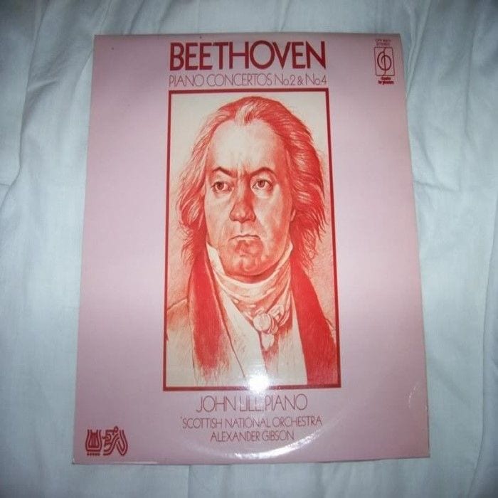 Piano Concertos Nos. 2, 4 (Scottish National Orchestra feat. conductor: Sir Alexander Gibson, piano: John Lill) cover
