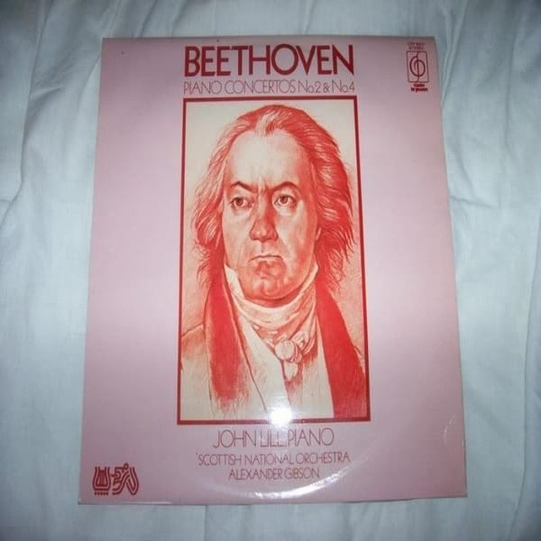 Piano Concertos Nos. 2, 4 (Scottish National Orchestra feat. conductor: Sir Alexander Gibson, piano: John Lill) cover