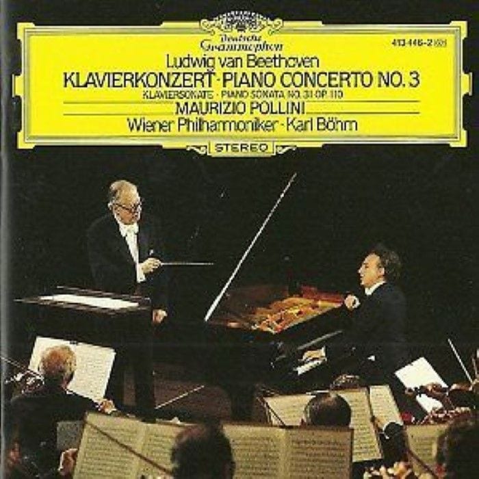 Piano Concerto No. 3, Piano Sonata No. 31 (Wiener Philarmonic feat. cond. : Karl Böhm, piano : Maurizio Pollini) cover