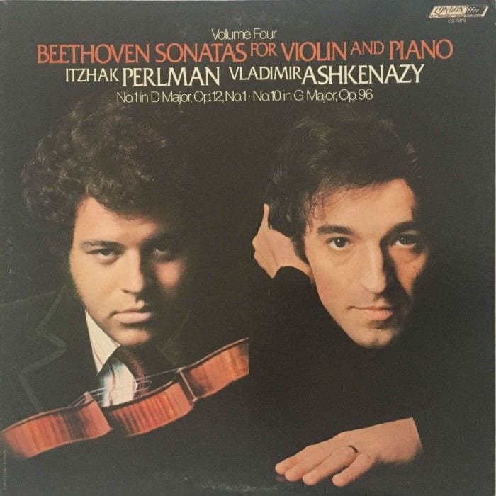 Sonatas for Violin and Piano, Volume 4 (feat. violin: Itzhak Perlman, piano: Vladimir Ashkenazy) cover