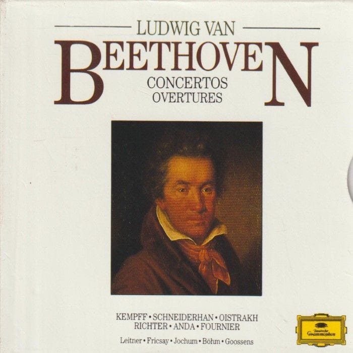 Triple Concerto / Overtures: 'Egmont', 'Coriolan', 'Prometheus' cover