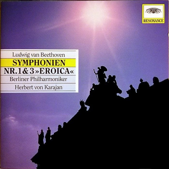 Symphonies Nos. 1, 3 "Eroica" cover