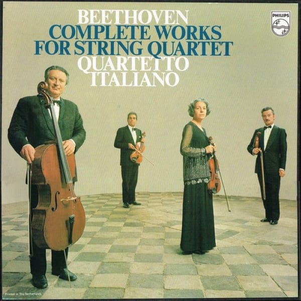Early and Middle String Quartets cover