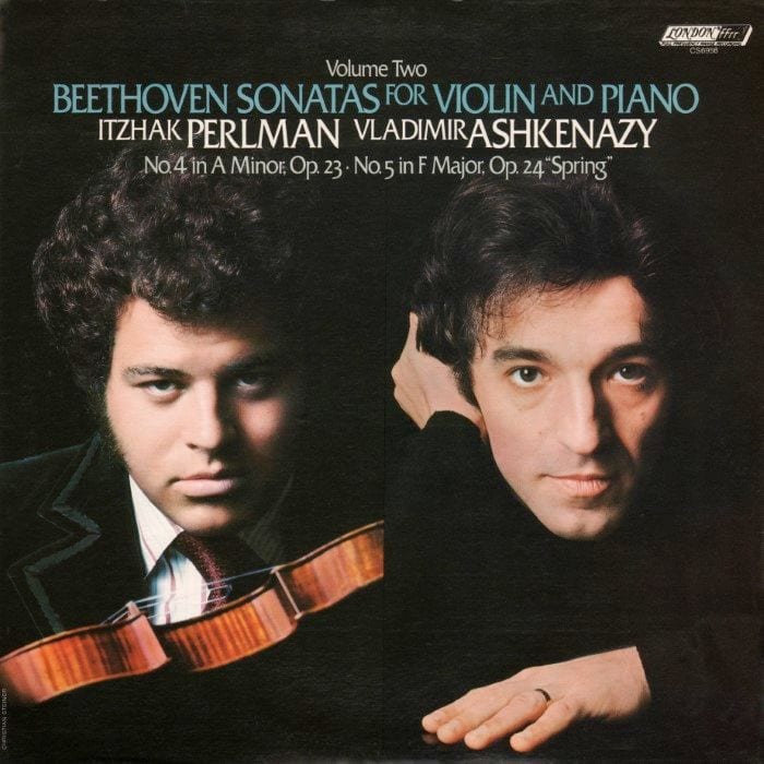 Sonatas for Violin and Piano, Volume 2 (feat. violin: Itzhak Perlman, piano: Vladimir Ashkenazy) cover